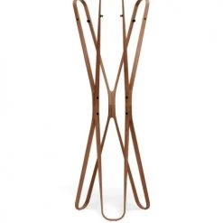 Classicon Portemanteaux Et Patères Portant En Bois Massif Noyer H165cm