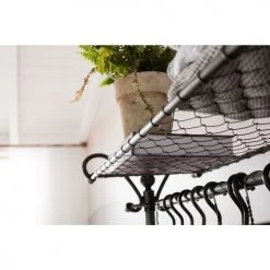 Kare Design Portemanteaux Et Patères Porte-manteau 12 Cintres En Acier Et Manguier -Meubles de cuisine Soldes porte manteau 12 cintres en acier et manguier 4