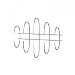 AYTM Portemanteaux Et Patères Porte Manteau Noir L51cm -Meubles de cuisine Soldes porte manteau argent l51cm 1