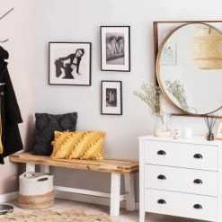 Beliani Portemanteaux Et Patères Porte-manteau Argenté -Meubles de cuisine Soldes porte manteau argente 1