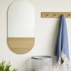 Hubsch Portemanteaux Et Patères Porte-manteau Avec 10 Crochets En Chêne FSC -Meubles de cuisine Soldes porte manteau avec 10 crochets en chene fsc 1