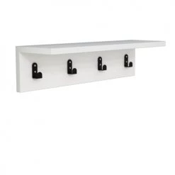 Toilinux Portemanteaux Et Patères Porte Manteau Blanc