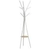 Homcom Portemanteaux Et Patères Porte-manteau Design Branches Blanc -Meubles de cuisine Soldes porte manteau design branches blanc