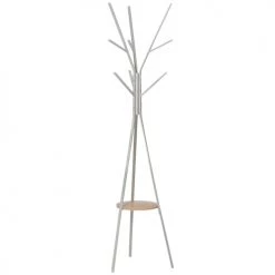 Homcom Portemanteaux Et Patères Porte-manteau Design Branches Blanc