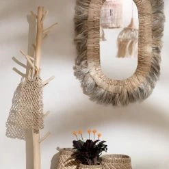 Bazar Bizar Portemanteaux Et Patères Porte Manteau En Bois De Teck Naturel -Meubles de cuisine Soldes porte manteau en bois de teck naturel 3