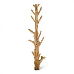 Zago Portemanteaux Et Patères Porte-manteau En Bois Recyclé Foncé De Mangrove -Meubles de cuisine Soldes porte manteau en bois recycle fonce de mangrove 2