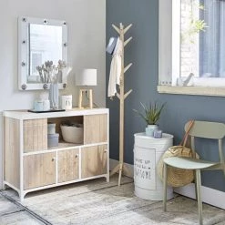 Maisons Du Monde Portemanteaux Et Patères Porte-manteau En Chêne -Meubles de cuisine Soldes porte manteau en chene 1000 1 15 176971 4