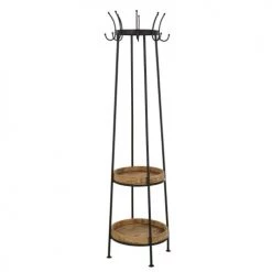 Maisons Du Monde Portemanteaux Et Patères Porte-manteau En Métal Noir Et Manguier