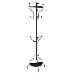 Maisons Du Monde Portemanteaux Et Patères Porte-manteau En Sapin Et Métal Effet Rouille