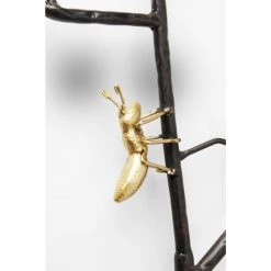 Kare Design Portemanteaux Et Patères Porte-manteau Fourmis Dorées Et Arbre En Acier H160 -Meubles de cuisine Soldes porte manteau fourmis dorees et arbre en acier h160 3