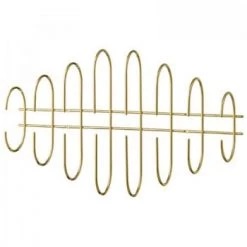 AYTM Portemanteaux Et Patères Porte Manteau Laiton L85cm -Meubles de cuisine Soldes porte manteau laiton l85cm 5