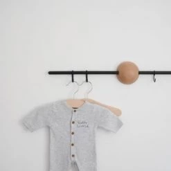 WOUD Portemanteaux Et Patères Porte-manteau Mural Chêne Naturel -Meubles de cuisine Soldes porte manteau mural chene naturel 2