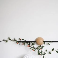 WOUD Portemanteaux Et Patères Porte-manteau Mural Chêne Naturel -Meubles de cuisine Soldes porte manteau mural chene naturel 4