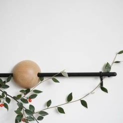 WOUD Portemanteaux Et Patères Porte-manteau Mural Chêne Naturel -Meubles de cuisine Soldes porte manteau mural chene naturel 5