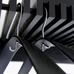 Skagerak Portemanteaux Et Patères Porte-manteau Mural Noir -Meubles de cuisine Soldes porte manteau mural noir 3