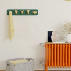 Potiron Paris Portemanteaux Et Patères Porte-manteau Mural Vert, 5 Patères Dorées 6 Potiron Paris Portemanteaux Et Patères Porte-manteau Mural Vert, 5 Patères Dorées -Meubles de cuisine Soldes porte manteau mural vert 5 pateres dorees 1