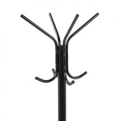 Beliani Portemanteaux Et Patères Porte-manteau Noir -Meubles de cuisine Soldes porte manteau noir 2