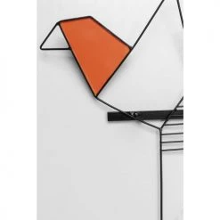 Kare Design Portemanteaux Et Patères Porte-manteau Oiseaux Origami En Acier L114 -Meubles de cuisine Soldes porte manteau oiseaux origami en acier l114 3