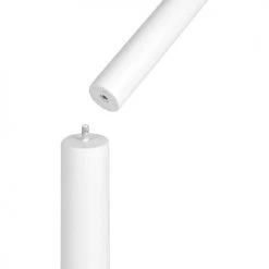 Calicosy Portemanteaux Et Patères Porte-manteau Sur Pied En Bois D'hévéa Blanc Avec 8 Crochets - H175 Cm -Meubles de cuisine Soldes porte manteau sur pied en bois d hevea blanc avec 8 crochets h175 cm 3