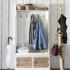 Maisons Du Monde Portemanteaux Et Patères Porte-manteau Tronc D'arbre En Mangoustanier -Meubles de cuisine Soldes porte manteau tronc d arbre en mangoustanier 1000 5 20 176771 6