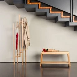 Woodman Portemanteaux Et Patères Porte-manteaux Design Bois Massif Bois Massif -Meubles de cuisine Soldes porte manteaux design bois massif bois massif 3