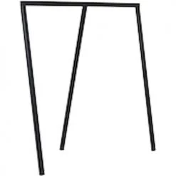 Custom Form Portemanteaux Et Patères Porte-manteaux Métal Noir 100x40x100cm