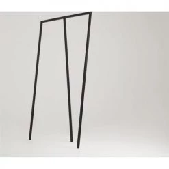 Custom Form Portemanteaux Et Patères Porte-manteaux Métal Noir 100x40x173cm -Meubles de cuisine Soldes porte manteaux metal noir 100x40x173cm 3