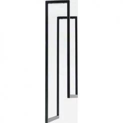 Custom Form Portemanteaux Et Patères Porte-manteaux Métal Noir 70x20x100cm -Meubles de cuisine Soldes porte manteaux metal noir 70x20x100cm 4