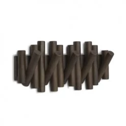 Umbra Portemanteaux Et Patères Porte Manteaux Picket Pin Marron