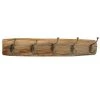 Wadiga Portemanteaux Et Patères Portemanteau Mural à 5 Accroches - 55x10x10cm -Meubles de cuisine Soldes portemanteau mural a 5 accroches 55x10x10cm