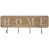 Wadiga Portemanteaux Et Patères Portemanteau Mural Bois 4 Accroches 60x3x22cm -Meubles de cuisine Soldes portemanteau mural bois 4 accroches 60x3x22cm