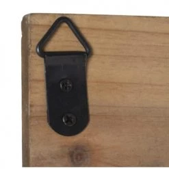 Wadiga Portemanteaux Et Patères Portemanteau Mural Bois 4 Accroches 60x3x22cm -Meubles de cuisine Soldes portemanteau mural bois 4 accroches 60x3x22cm 2