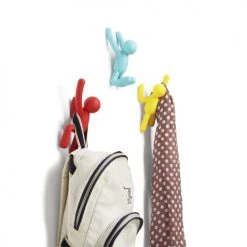 Umbra Portemanteaux Et Patères Portemanteau Mural Bonhomme, Lot De 3, Multicolores -Meubles de cuisine Soldes portemanteau mural bonhomme lot de 3 multicolores 2