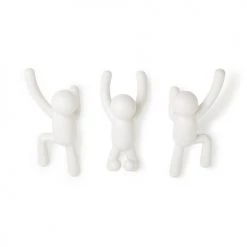 Umbra Portemanteaux Et Patères Portemanteau Mural Bonhomme, Lot De 3, Multicolores