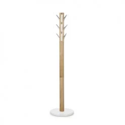 Umbra Portemanteaux Et Patères Portemanteau Sur Pied En Bois, 9 Crochets, Naturel