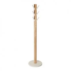 Umbra Portemanteaux Et Patères Portemanteau Sur Pied En Bois, 9 Crochets, Naturel -Meubles de cuisine Soldes portemanteau sur pied en bois 9 crochets naturel 4