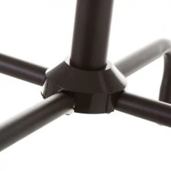 Wadiga Portemanteaux Et Patères Portemanteau Sur Pied Métal Noir H183cm -Meubles de cuisine Soldes portemanteau sur pied metal noir h183cm 3