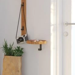 WOODEK Portemanteaux Et Patères Portemanteaux Mural Avec 1 Patère En Chêne Massif Huilé 10 WOODEK Portemanteaux Et Patères Portemanteaux Mural Avec 1 Patère En Chêne Massif Huilé -Meubles de cuisine Soldes portemanteaux mural avec 1 patere en chene massif huile 3