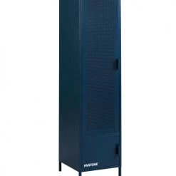 Pantone Portemanteaux Et Patères Vestiaire Métal Bleu Nuit H180cm -Meubles de cuisine Soldes vestiaire metal bleu nuit h180cm 2
